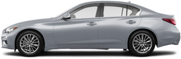 2018 Q50 - Nissan Sedan (600x300), Png Download