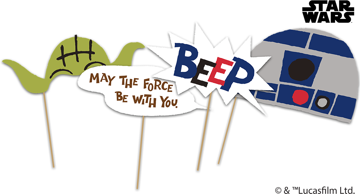 Star Wars Paper Cut Party - Star Wars (1200x668), Png Download