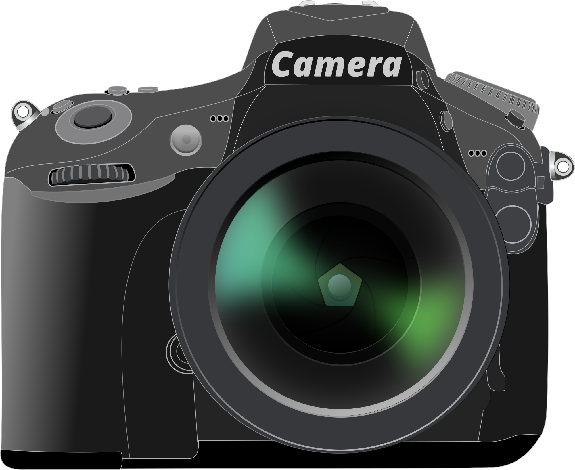 Open - Mirrorless Interchangeable-lens Camera (2000x1689), Png Download