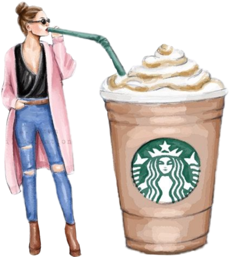 Coffee Starbucks Coffeechallenge (1024x1024), Png Download