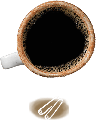 Coat The Rim Of Your Coffee Cup In Cinnamon Sugar For - Kopi Tubruk (353x428), Png Download