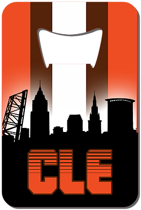 Cleveland Football Wallet Bottle Opener (286x420), Png Download
