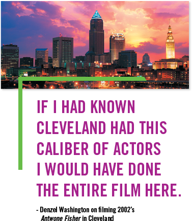 Be Part Of A Thriving Film Community - Stretched Canvas Print: Stretched Canvas Print: Cleveland (386x441), Png Download