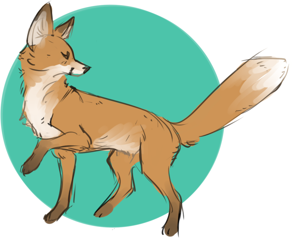 Fox Icon - Fur (1200x1037), Png Download