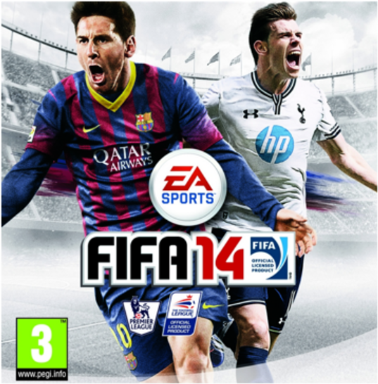 Gareth Bale Scores Fifa 14 Cover 'honour' - Fifa 14 Gareth Bale Cover (1200x675), Png Download