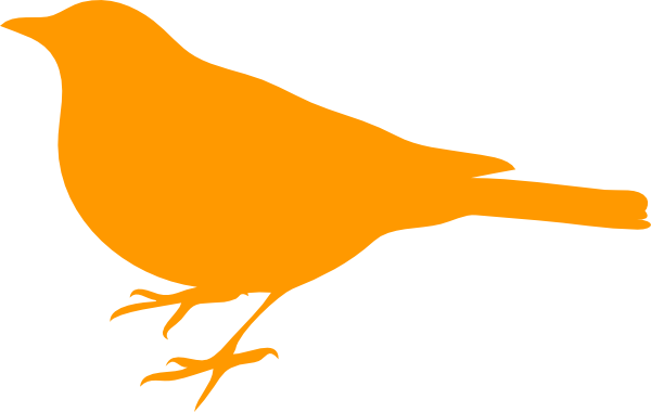 Bird Silhouette Clip Art (600x380), Png Download