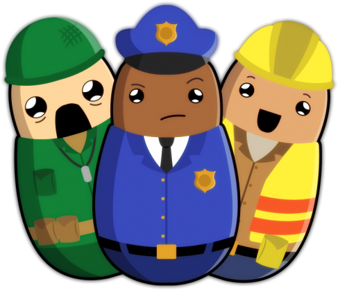 Them To Earn Points, Repairs, And Power-ups Do So With - Cartoon (584x500), Png Download