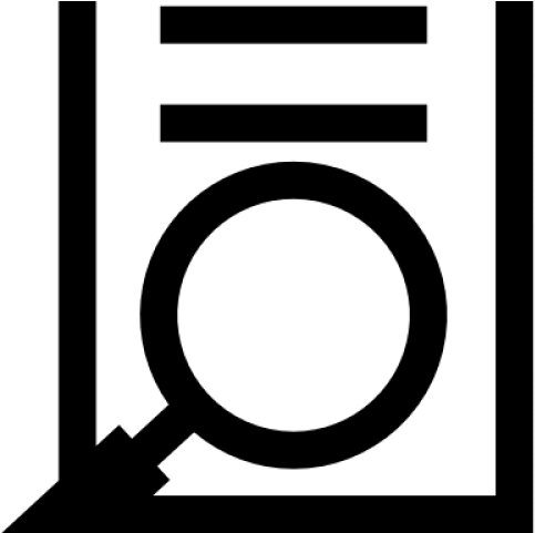 Magnifying Glass Icon - Magnifying Glass (640x480), Png Download
