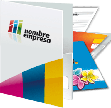 Carpetas Publicitarias Carpetas Publicitarias Carpetas - Carpeta Presentacion De Servicios (394x394), Png Download