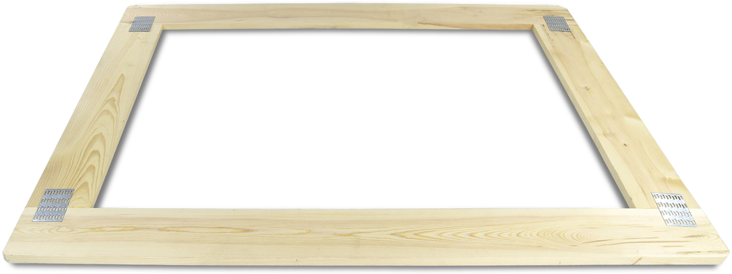 New Wood Top Frames - Wood Top Frame (1100x428), Png Download