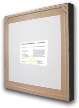 Each Print Is Supplied With A Numbered Certificate - Art (385x378), Png Download