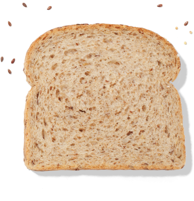 A Slice Of Bread - Whole Grain Bread Slice (800x800), Png Download