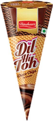 Dinshaw Ice Cream Cone (500x500), Png Download