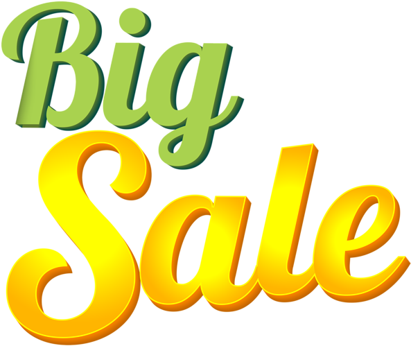 Big Sale Png Clip Art Image - Big Sale Transparent Png (600x510), Png Download