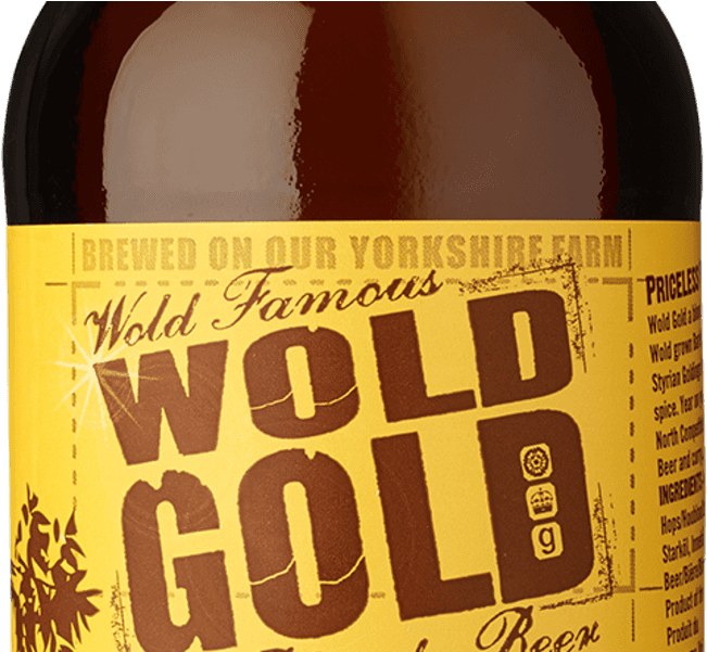 Copy Of Woldtop Gold Bottle - Journey's End Wold Top Wold Gold Light Beer (800x600), Png Download