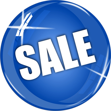 Big Beverage - Png Sale Images In Blue (380x380), Png Download