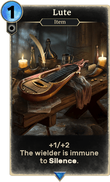 Lute - The Elder Scrolls: Legends (409x663), Png Download