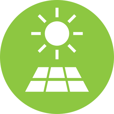 Normal Ian Symbol Renewable Energy Icon-01 - Hydrochloric Acid Market Global (400x400), Png Download