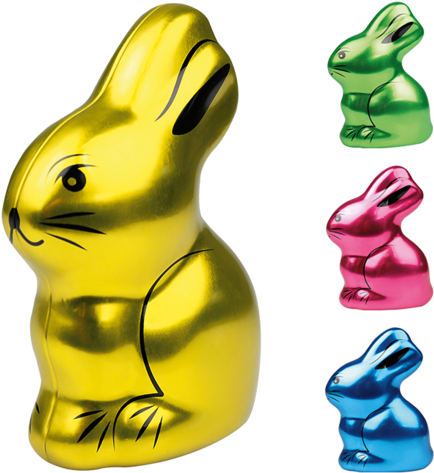 Colourful Easter Bunny - Easter Bunny (550x550), Png Download