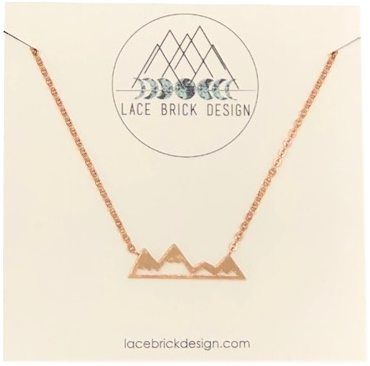 Mountain Alpine Necklace - Chain (479x477), Png Download