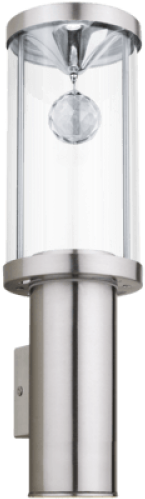 Eglo Lighting 90108 Trono Crystal Modern Outdoor Stainless (500x500), Png Download