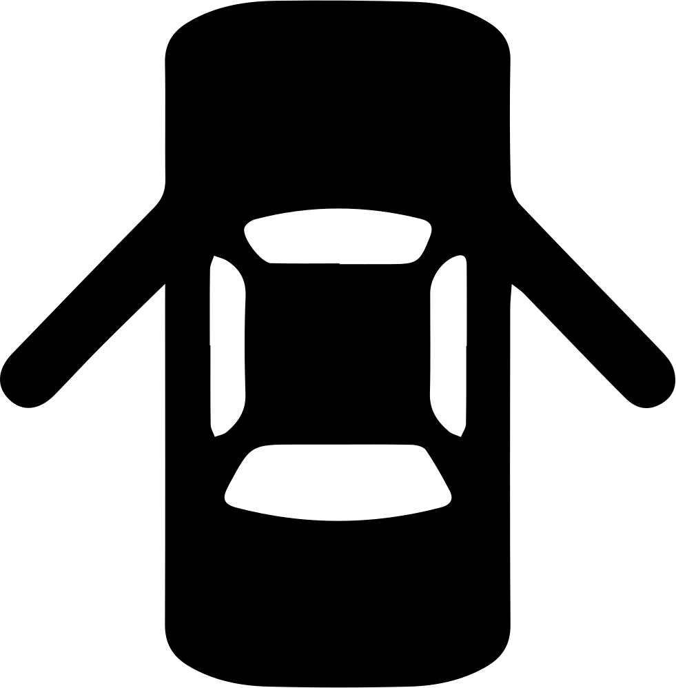 Car Door Light - Car Open Door Icon (981x998), Png Download