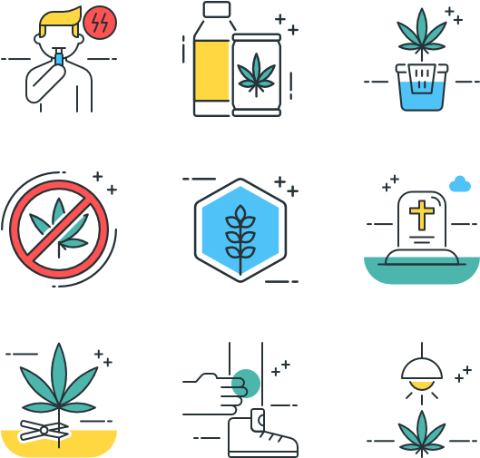 Marijuana - Cannabis (600x564), Png Download