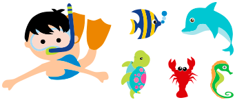 Download Hd Fundo Do Mar Infantil Png Menino Fundo Do Mar Png Transparent Png Image Nicepng Com