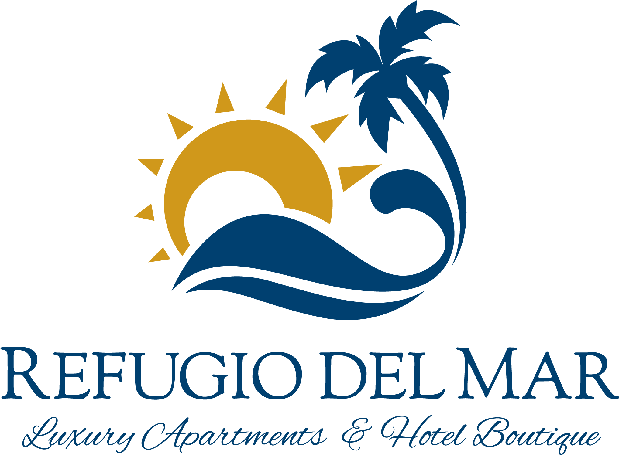 Refugio Del Mar Logo (2344x1762), Png Download
