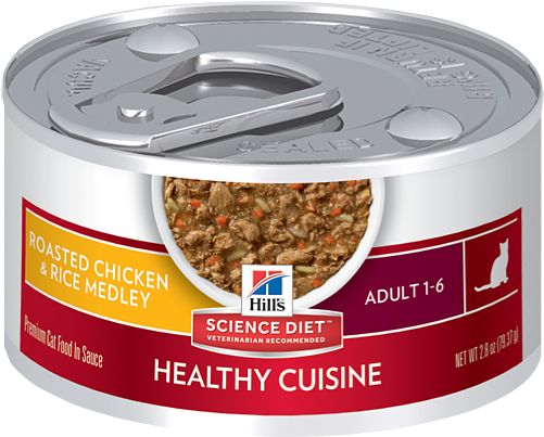 Sd Feline Adult Healthy Cuisine Roasted Chicken And - Blue Buffalo Wilderness Duck Recipe For Adult Cats (500x500), Png Download