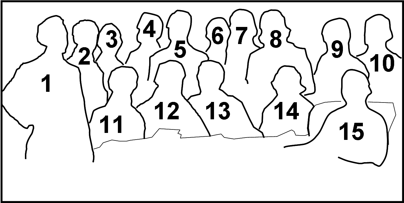 Das Wiener Professoren Kollegium 1853 Outline - Illustration (1407x700), Png Download