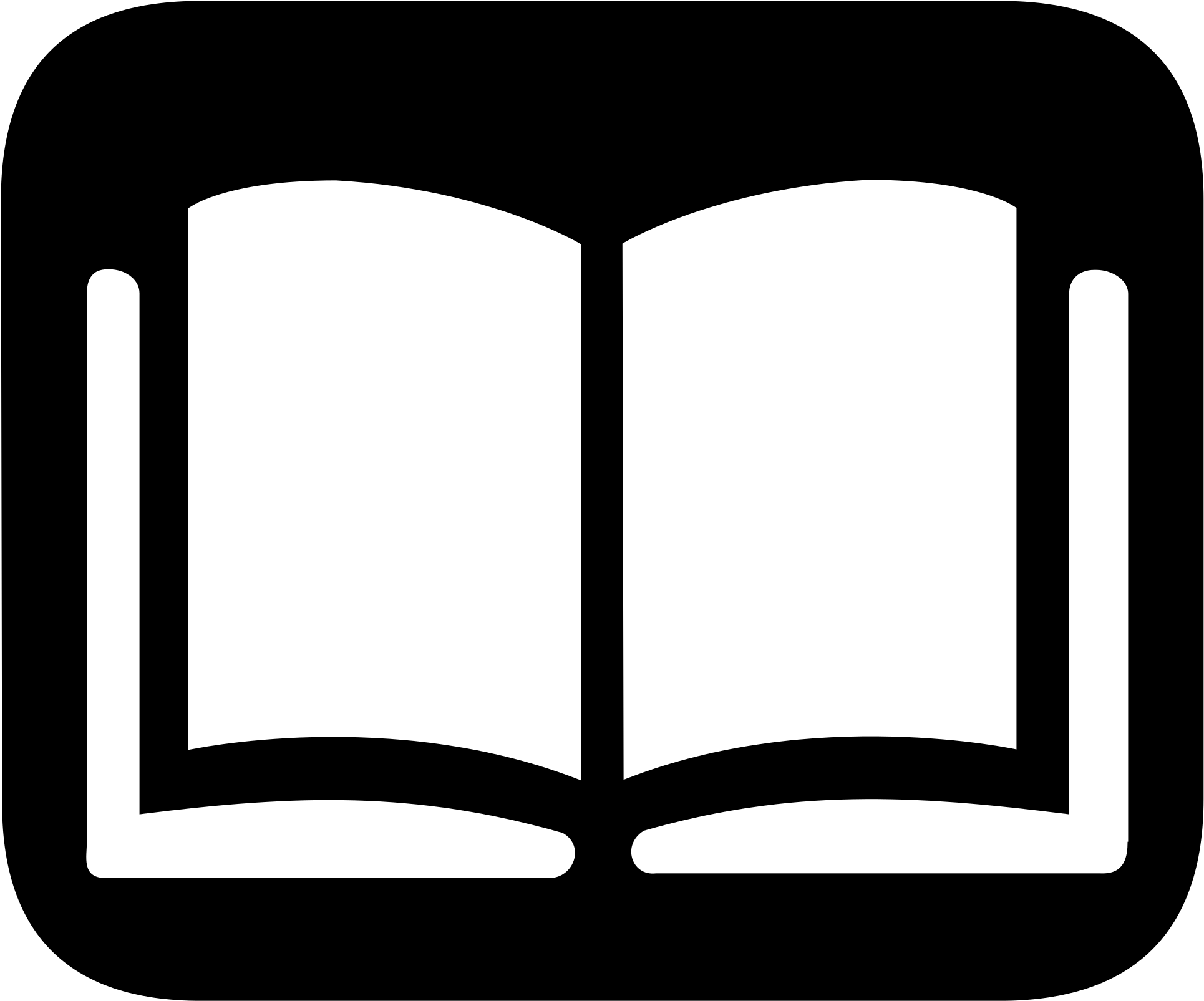 Open - Wika Icon (2000x1719), Png Download