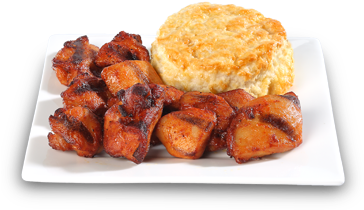 Boneless Roasted Chicken Bites - Roast Chicken (600x600), Png Download