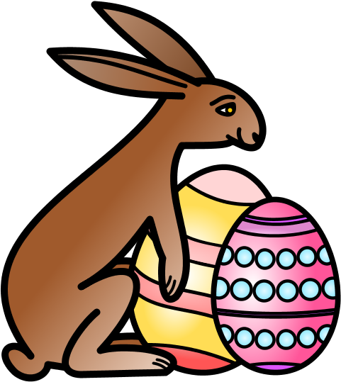 Påskehare Png (600x600), Png Download