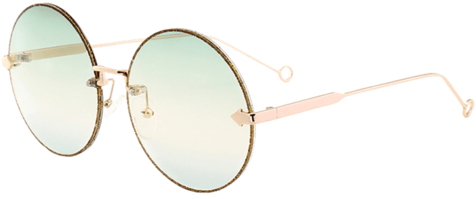 Zaful Vintage Arrow Embellished Rimless Round Sunglasses - Still Life Photography (481x640), Png Download