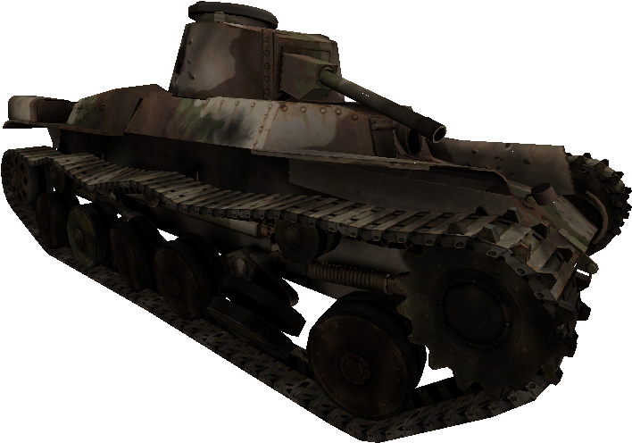 Type 97 Shinhoto Destroyed Waw - Churchill Tank (746x514), Png Download