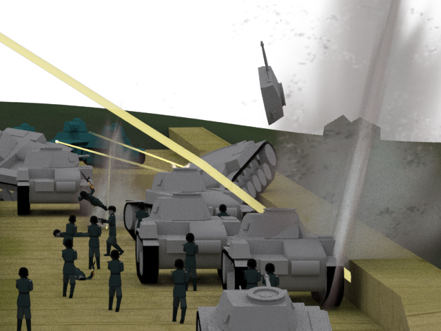 Here Comes Arty - Armored Car (640x480), Png Download