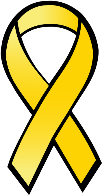 Ribbon,satin,yellow - Diabetes Awareness Ribbon (500x701), Png Download