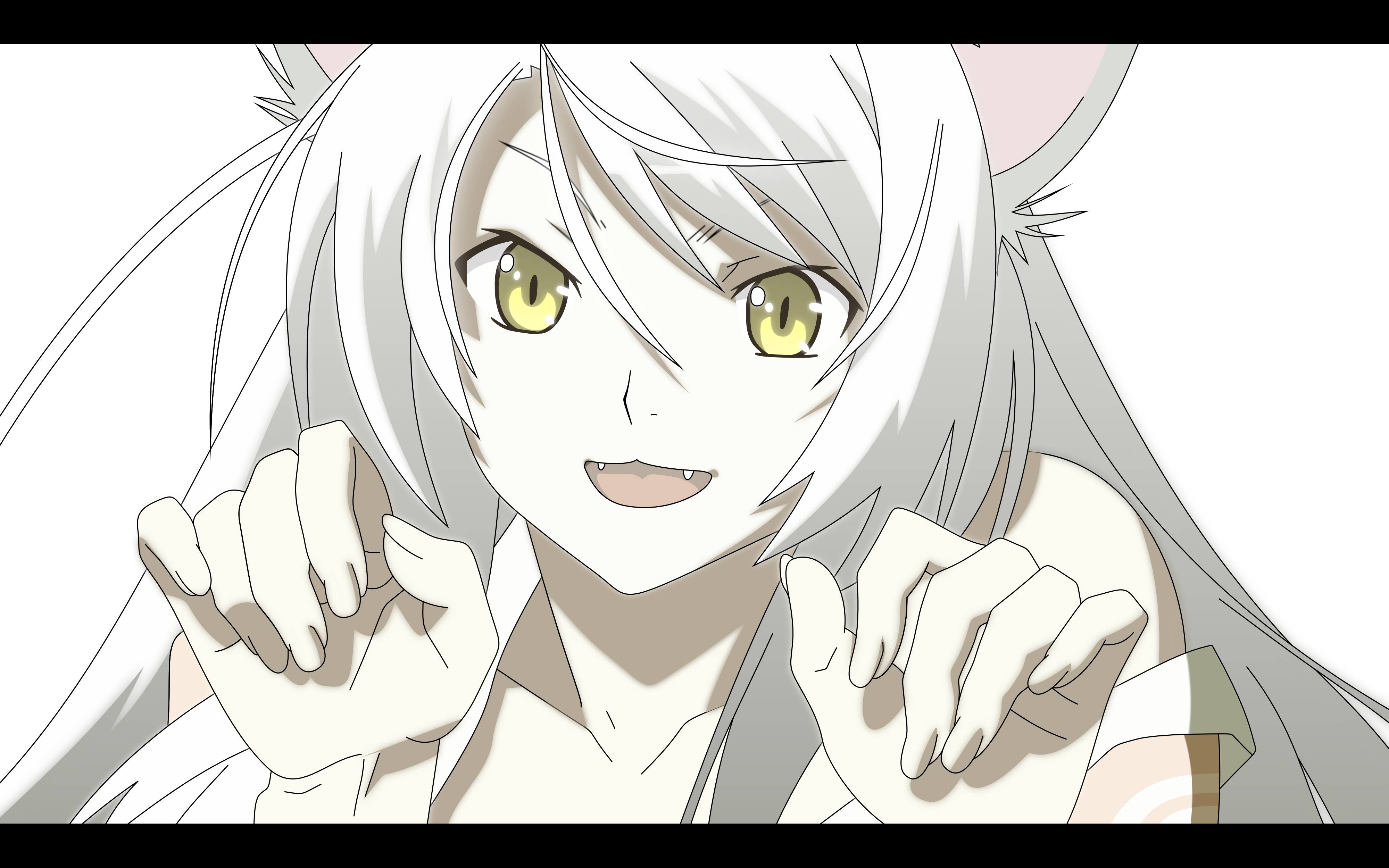 Download Png - Monster Musume Cat Girl (4000x2500), Png Download