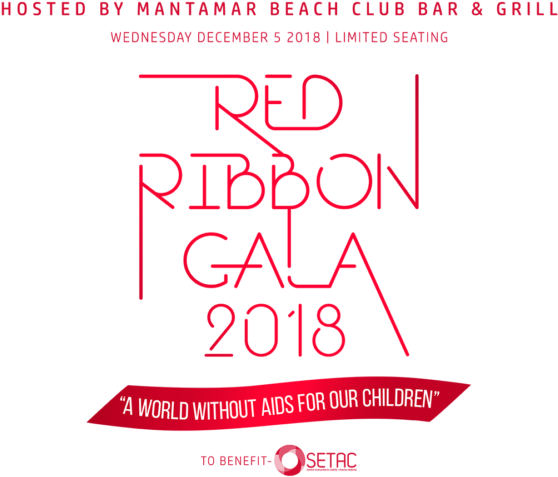 Red Ribbon Gala 2018, Puerto Vallarta Estudiomrgreen - Graphic Design (663x600), Png Download
