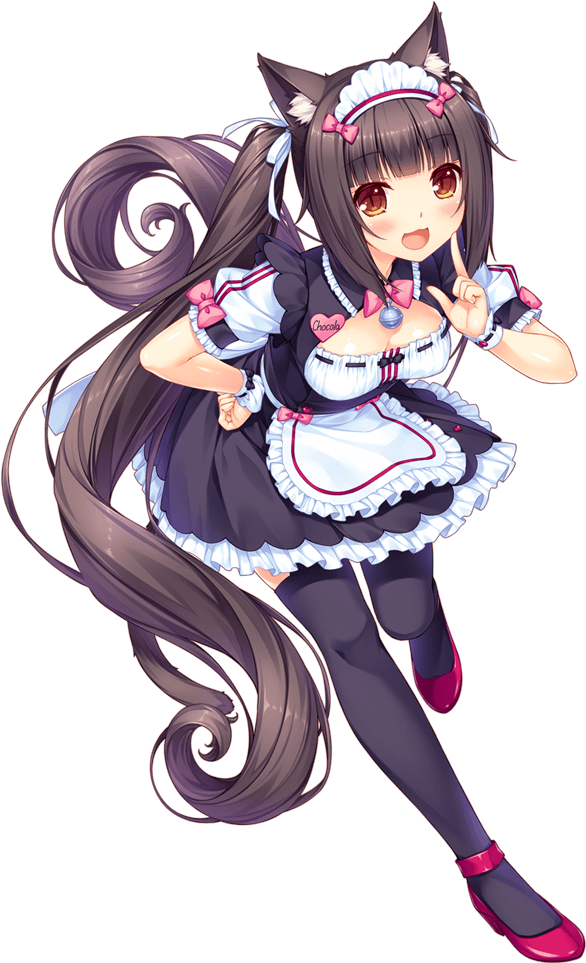 Vector Free Download Pin By Bailey Lunger - Chocola Nekopara (604x991), Png Download
