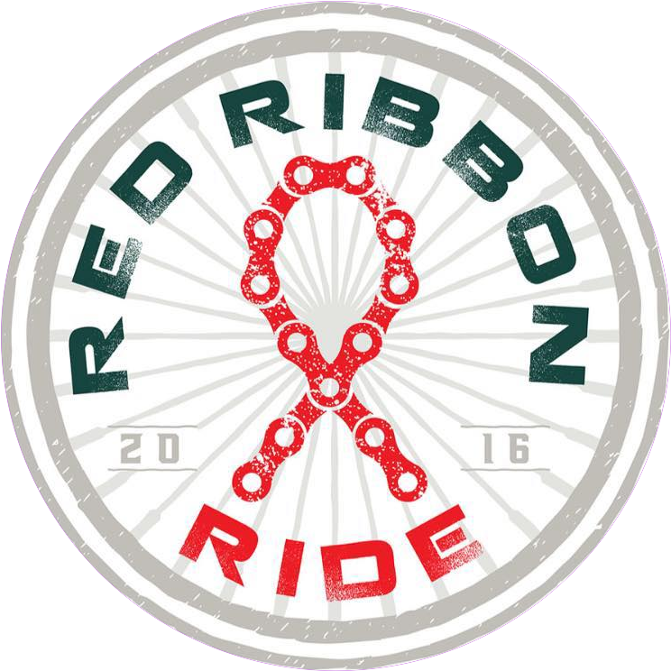 2016 Red Ribbon Ride - Clothing (750x749), Png Download