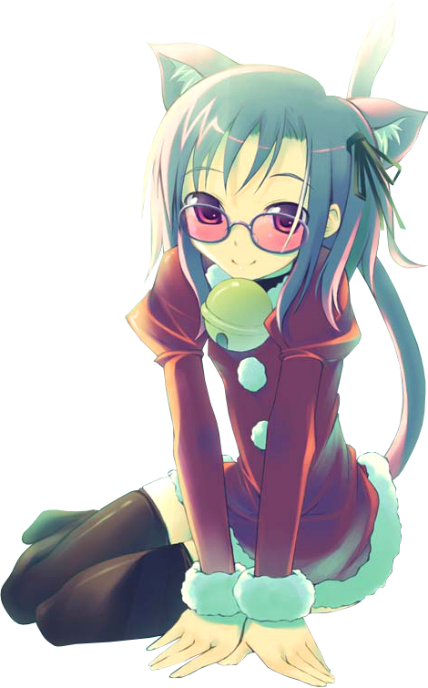 Neko 28 - Cartoon (470x755), Png Download