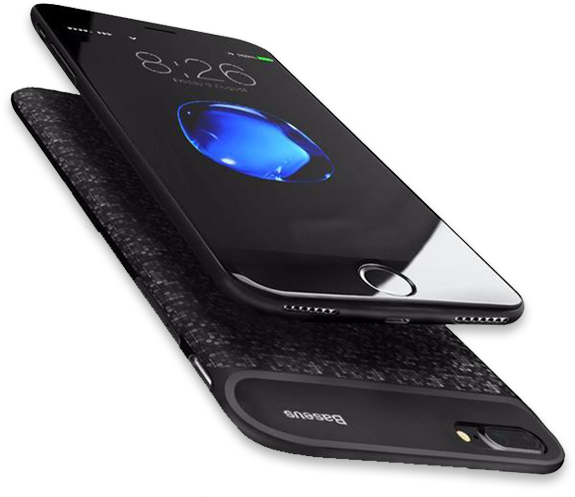 416-luxury Battery Charger Case For Iphone 7/7 - Slim Samsung Galaxy S8 Battery Case (620x620), Png Download
