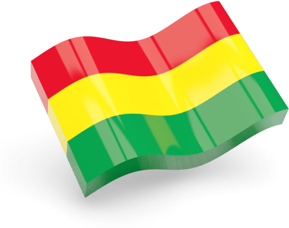 Bolivia Flag Wave Icon - Bandera Boliviana Png (640x480), Png Download