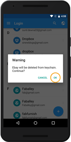 Images/16 - Delete Item Mobile (278x570), Png Download