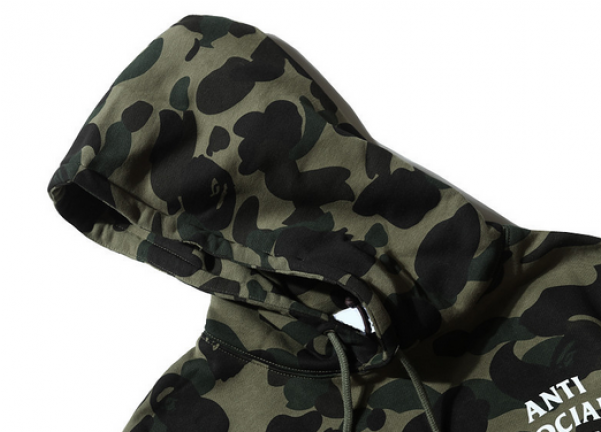 Anti Social Social Club Assc Logo Camo Hoodie - Anti Social Social Club (600x600), Png Download
