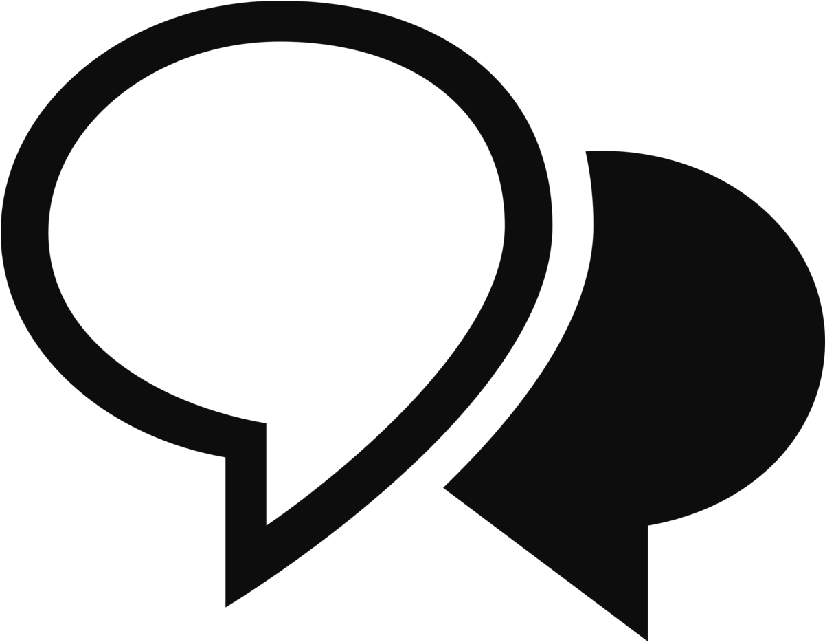 Chinese Social Media - Talk Icon Noun Project (1200x1200), Png Download