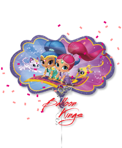 Shimmer And Shine - Shimmer And Shine Happy Birthday (500x500), Png Download