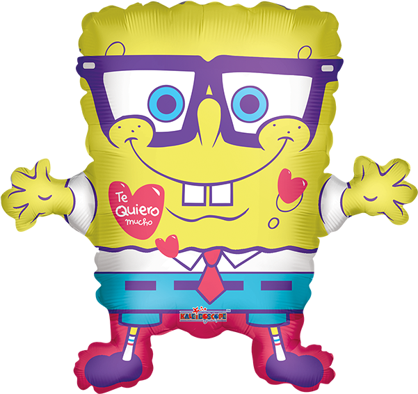 Globo Bob Enamorado - Spongebob Squarepants Framed Duvet Set - Single. (600x600), Png Download